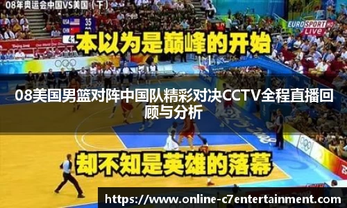 08美国男篮对阵中国队精彩对决CCTV全程直播回顾与分析